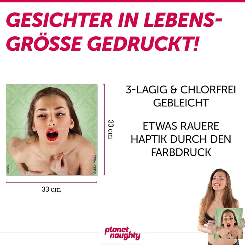 Lustige Wichstücher für Männer – Scherzartikel zum Junggesellenabschied