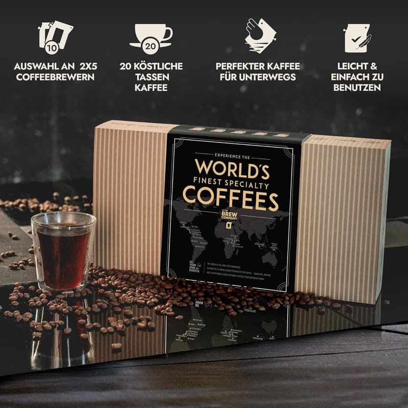 Kaffeepaket für Kaffeeliebhaber – Premium Geschenkset zum Geburtstag