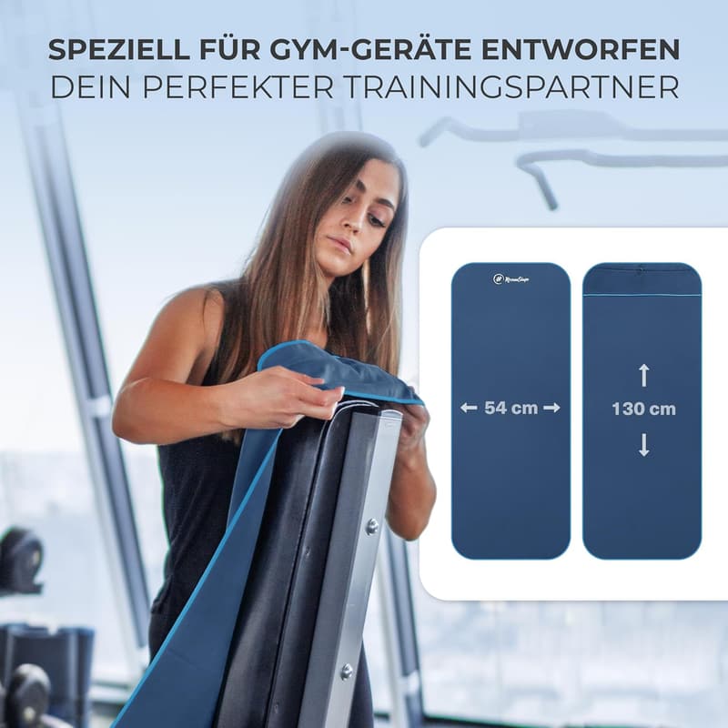 Fitness-Handtuch aus Mikrofaser mit Magnet-Clip für das Fitnessstudio