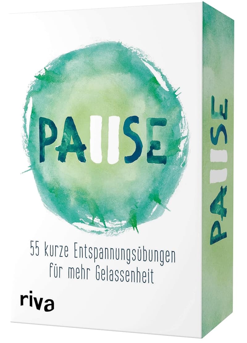 55 Entspannungsübungen für mehr Gelassenheit – Kartendeck zur Achtsamkeit