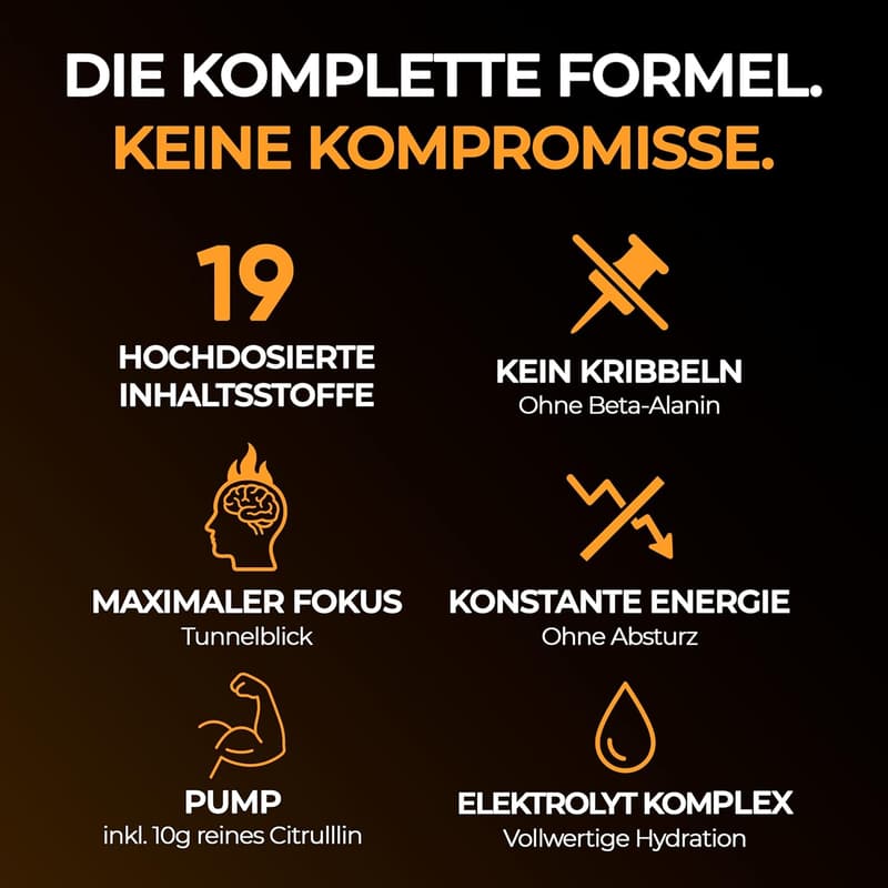 Hochdosierter Pre-Workout Booster für Fitness – ECSTACY (Beere)