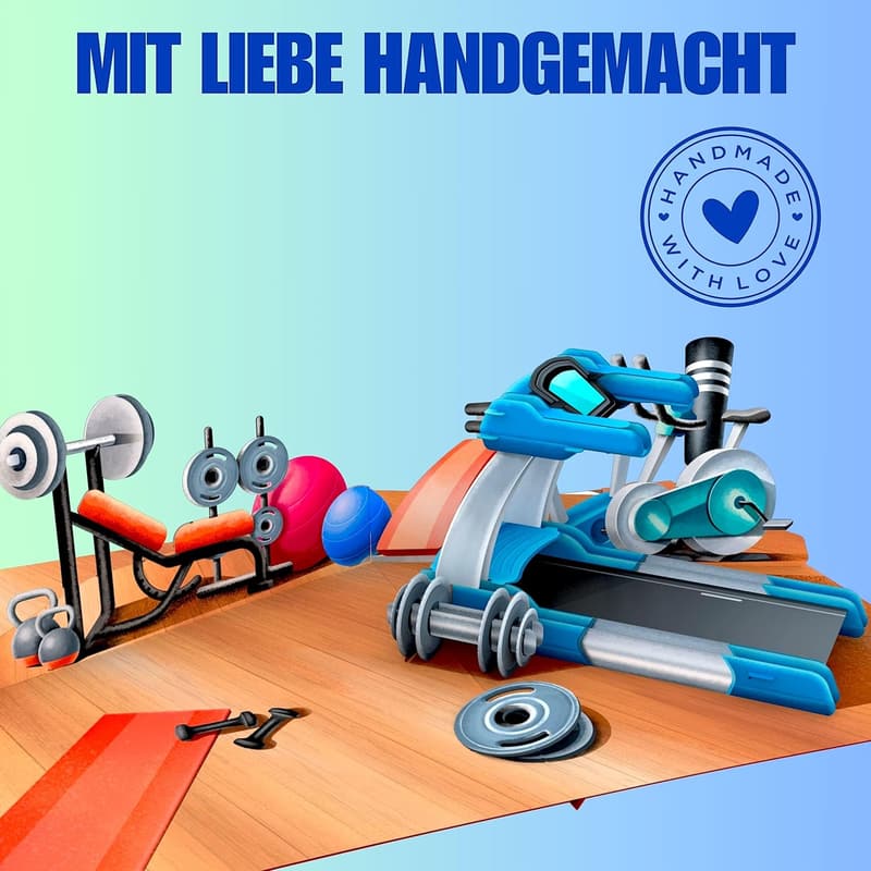 Geschenkkarte für Fitnessstudio – Sport-Gutschein für Sportler