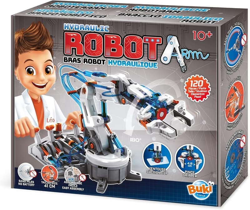 Buki 7505 – Hydraulischer Spiel-Roboterarm für Kinder
