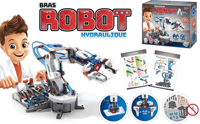 Buki 7505 – Hydraulischer Spiel-Roboterarm für Kinder