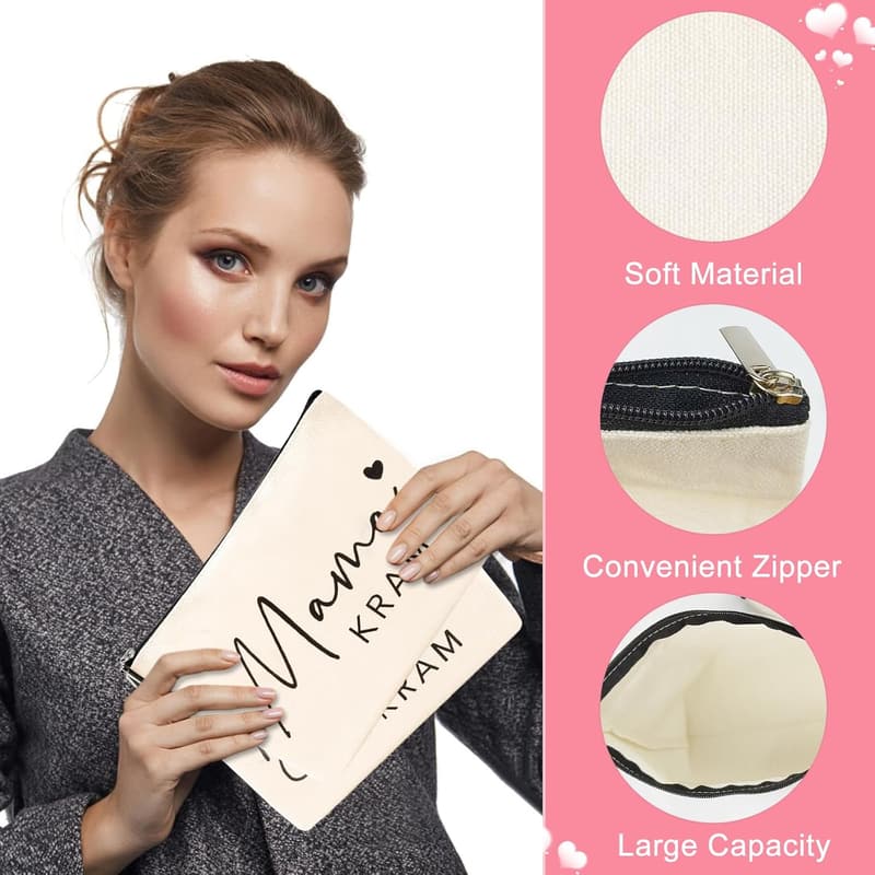 Geschenkset für werdende Mütter – Mama Beutel mit Reißverschluss