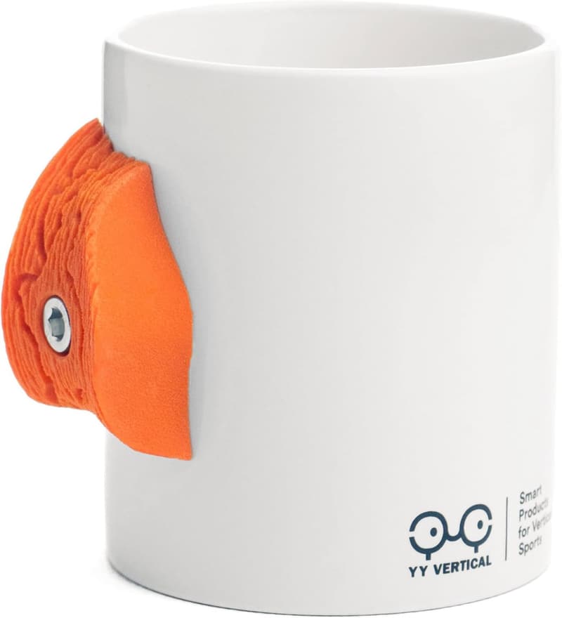 Klettertasse mit Klettergriff - Orange für Abenteuerlustige