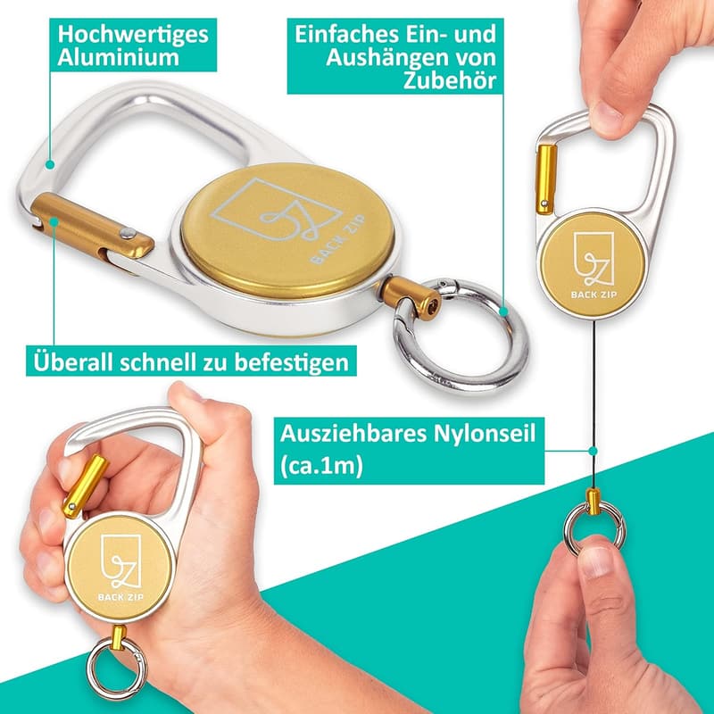 Kletterbürsten Set mit Karabiner – Sicherer Grip für Kletterer