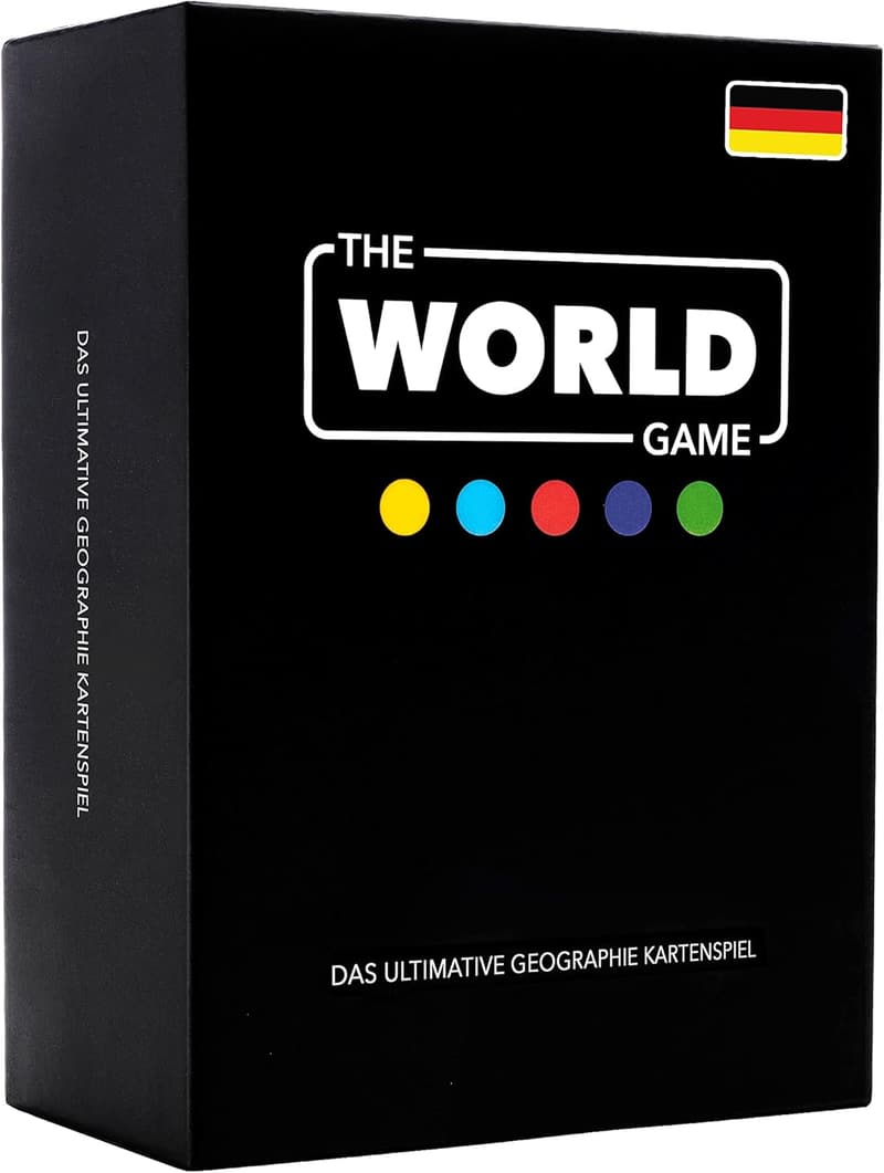 Weltspiel - Geographie Lernspiel für 2-6 Personen, deutsche Version