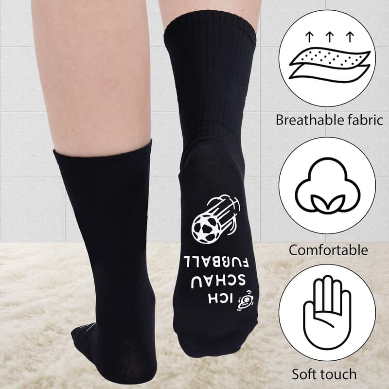 Lustige Socken mit Spruch für Männer, Damen und Jungen, Größe 43-45