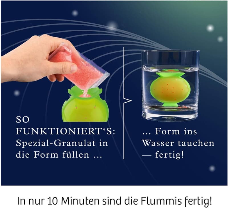 Nachtleuchtende Flummi-Power: Experimentierset für Einsteiger