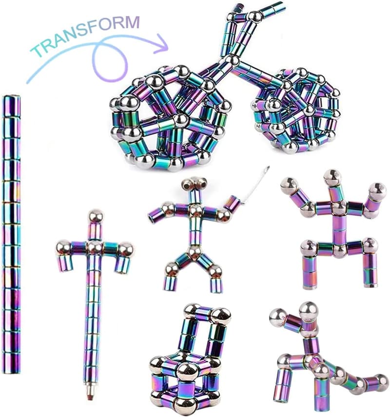 Magnetischer Fidget-Stift - Regenbogen Crushmetric für Freunde