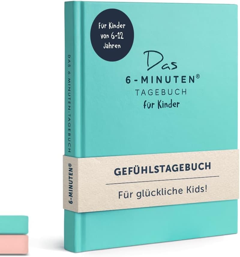 Gefühlstagebuch für Kinder 6-13 Jahre – Selbstbewusstsein & Achtsamkeit fördern