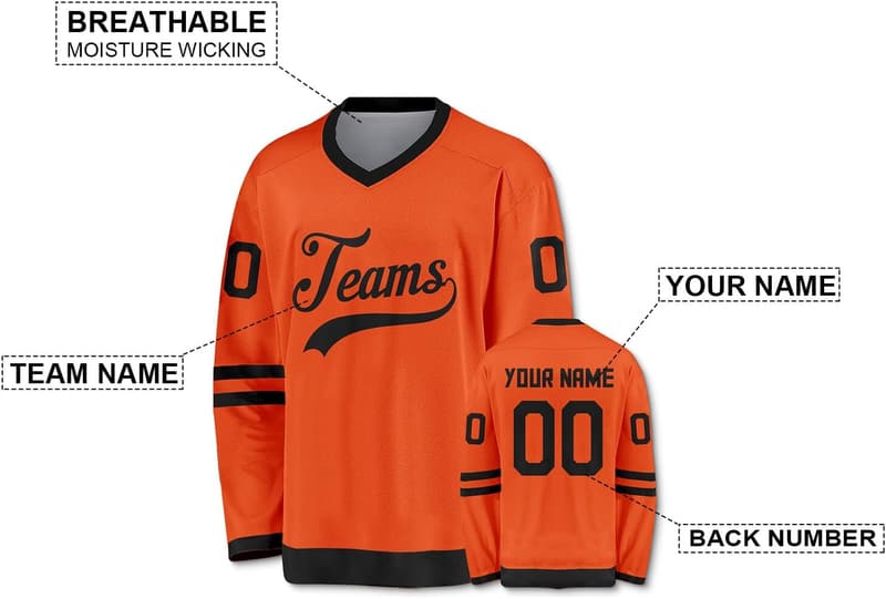 Personalisierte Hockey-Trikots mit Druck und Bestickung für Sportliebhaber