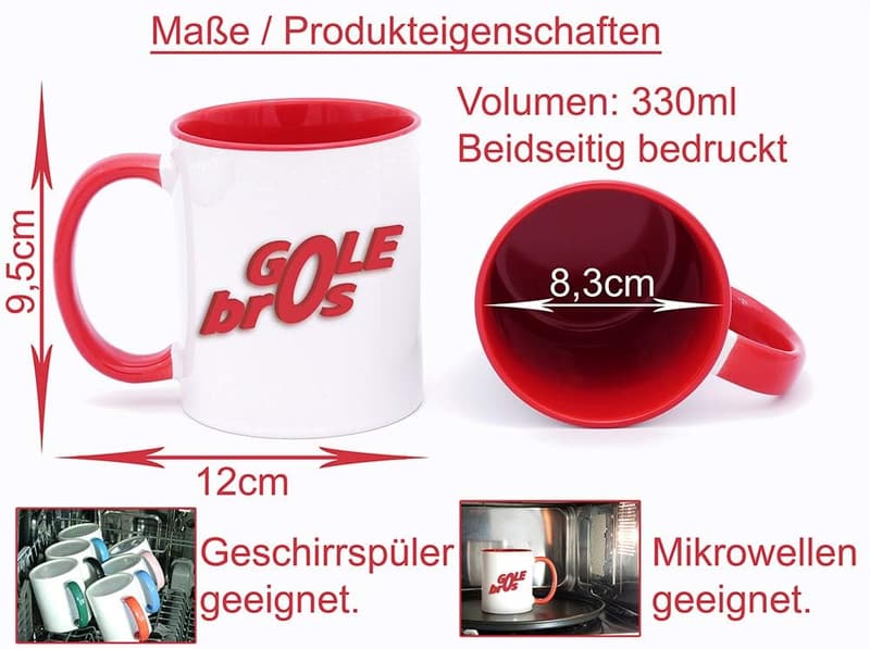 Personalisierte Tasse für Jäger mit Spruch und Namen