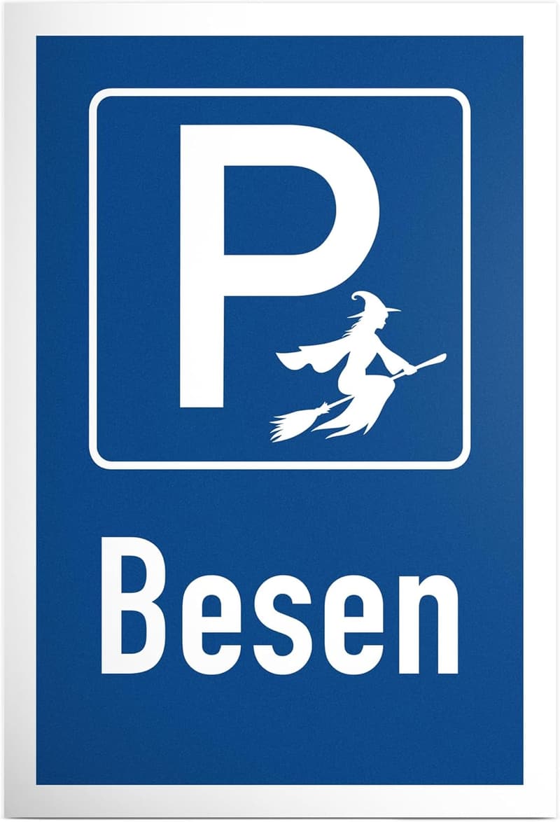 Parkplatzschild 