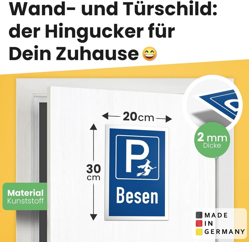 Parkplatzschild 