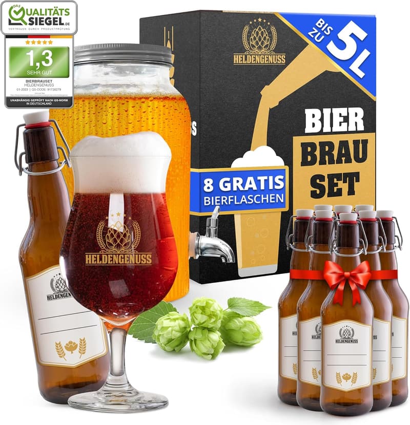 Bierbrauset IPA - 5L Pale Ale mit Videoanleitung für Männer