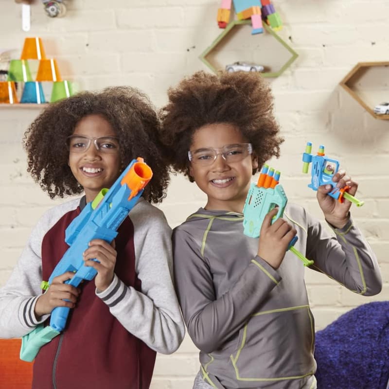 NERF Elite 2.0 Tactical Blaster Set mit 20 Darts, 3 Blastern