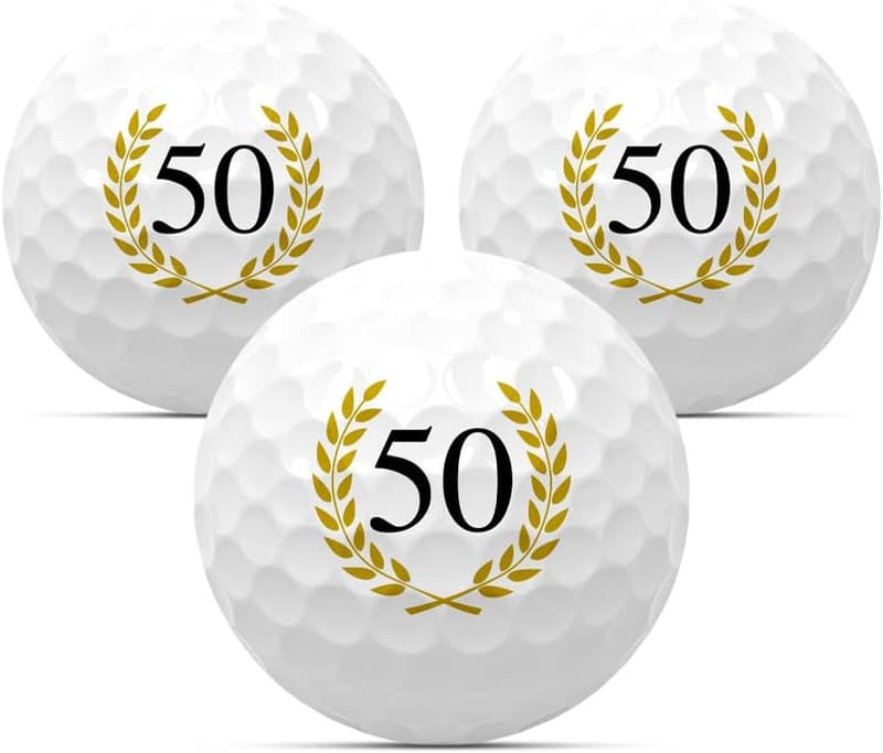Golfbälle im 3er Set – Geburtstagsgeschenk für Golfer