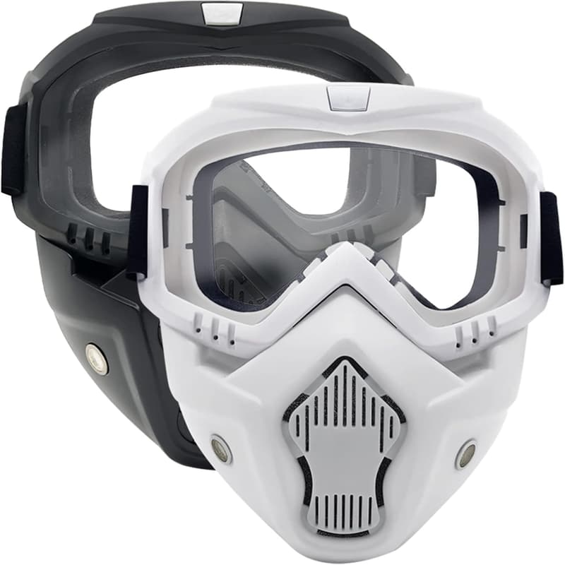 Toyer 2er Pack taktische Goggle-Masken für Nerf Rival Blaster