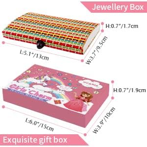 Einhorn Bastelset für Mädchen (5-12 Jahre) - Armband Geschenke zu Geburtstag und Advent