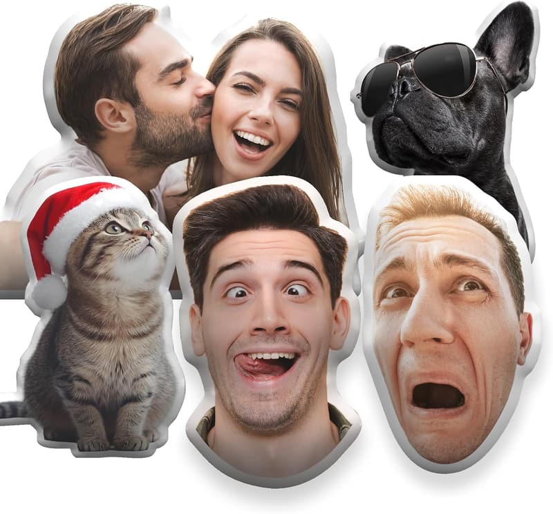 Personalisiertes Foto-Kissen für Paare zum Valentinstag