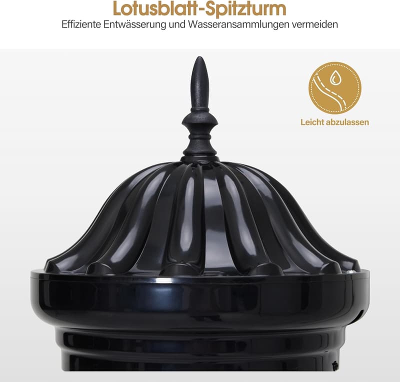 Drehbare LED-Barbershop-Säule in Rot-Weiß-Blau, 70 cm
