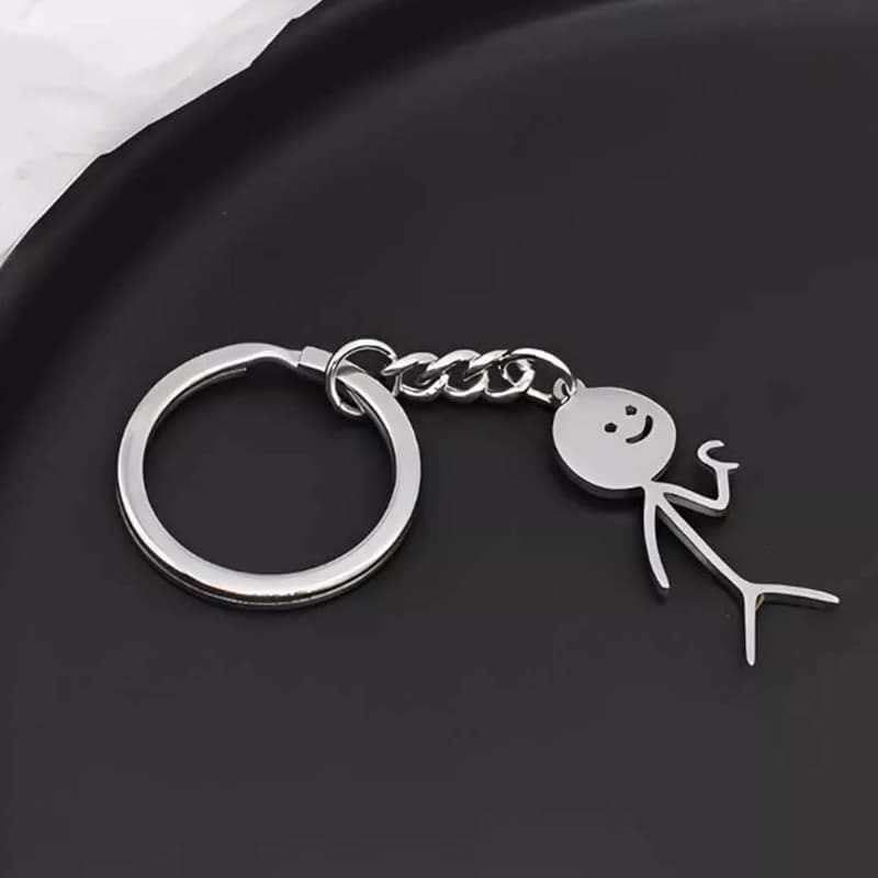 Freundschafts Schlüsselanhänger Set aus Edelstahl für Paare