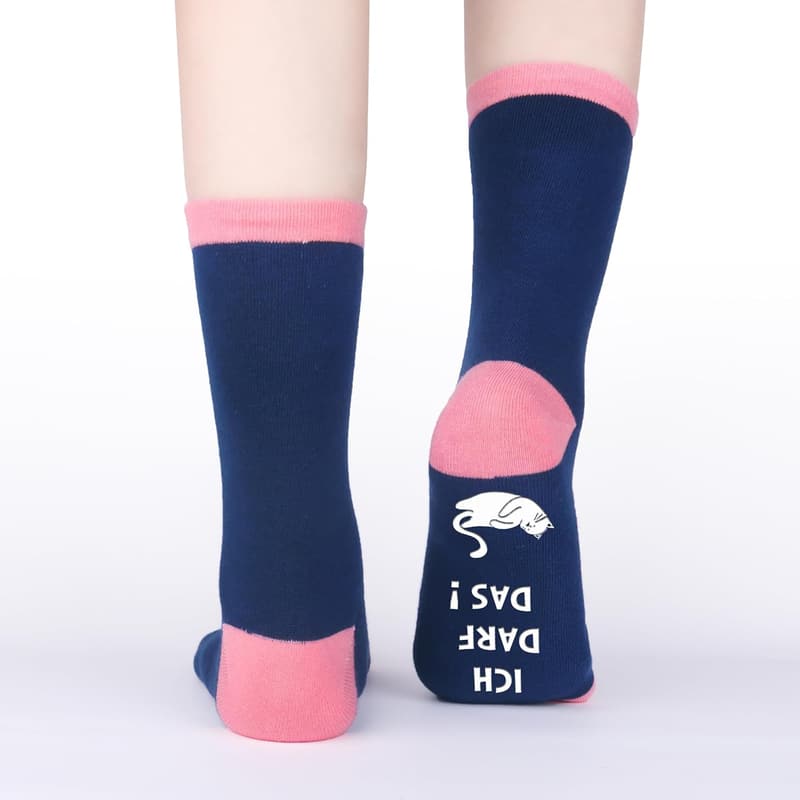 Lustige rutschfeste Baumwollsocken für Damen 39-42