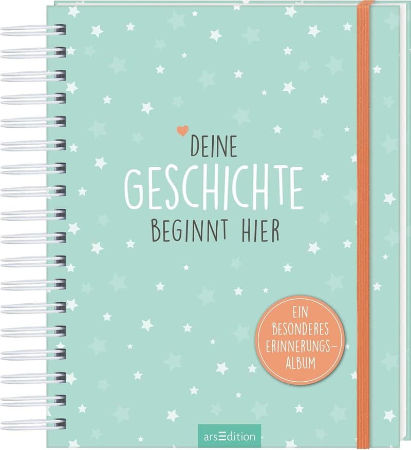 Erinnerungsalbum zur Geburt - das perfekte Geschenk für Eltern