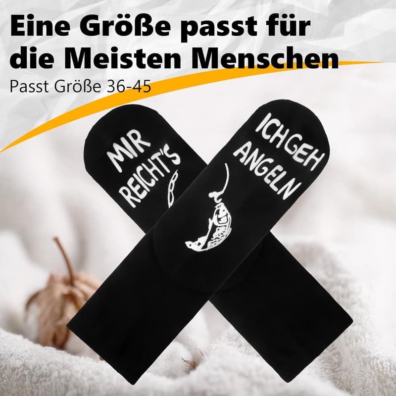 Lustige Socken für Männer – Ideal für Camping und Angeln