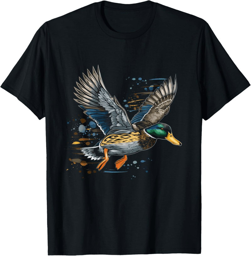 Stockenten T-Shirt für Wasservögel-Jäger