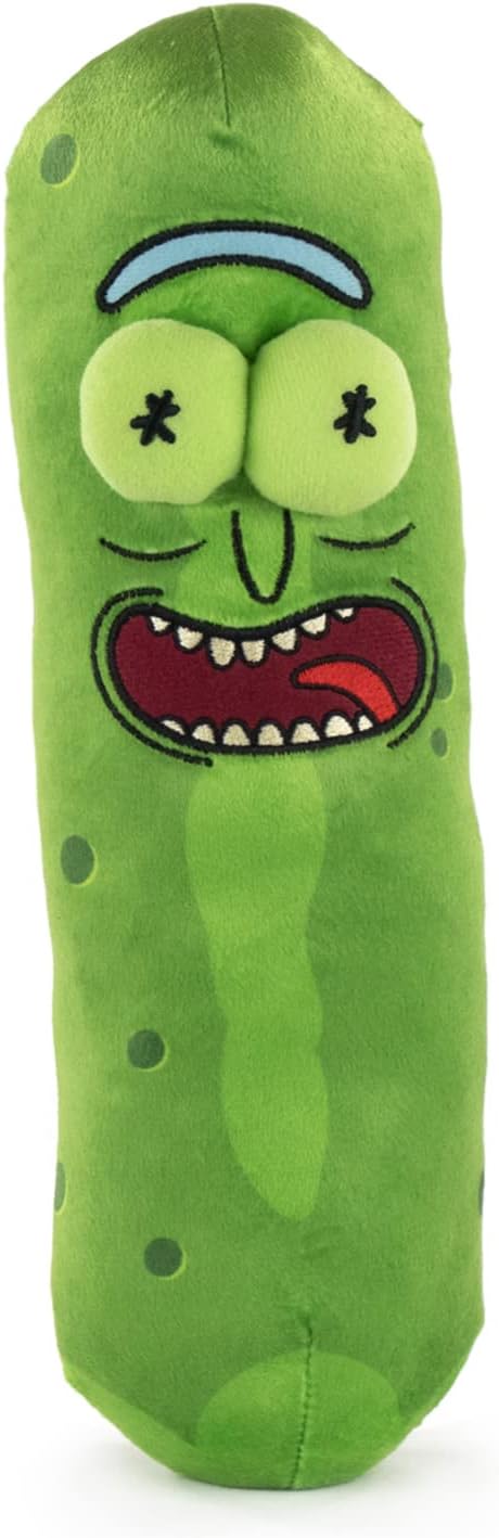 Pickle Rick Plüschfigur – 32 cm, Mehrfarbig, perfekt für Rick and Morty-Fans