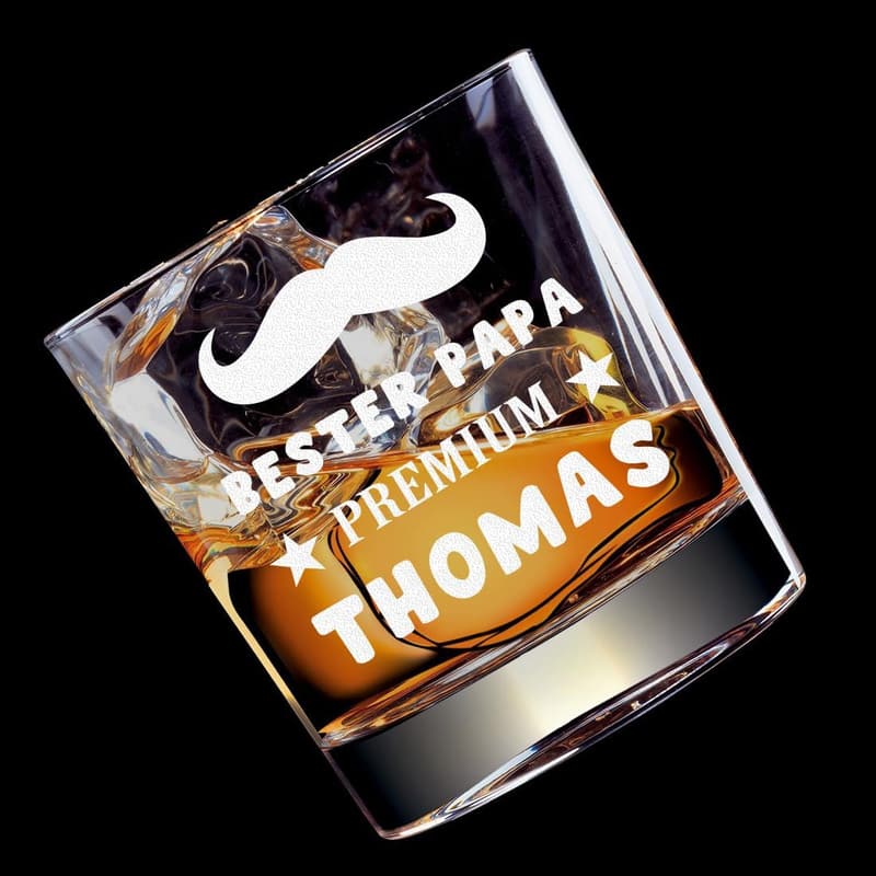 Whisky-Glas mit Gravur 