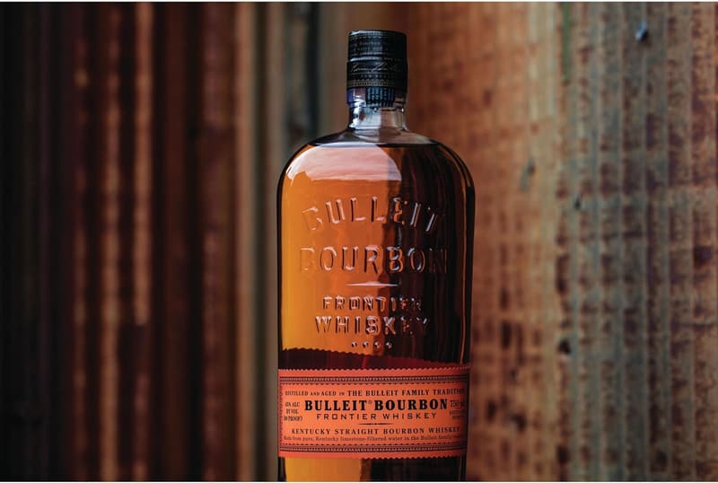 Bulleit Bourbon High Rye Whiskey – Geschenk für Freunde, 700ml, 45% vol