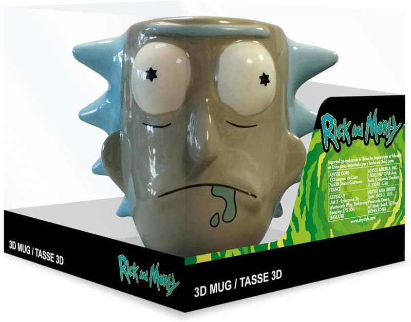 Rick and Morty 3D-Tasse Rick Sanchez für Fans