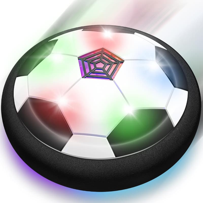 Air Power Fußballspielzeug mit LED für Jungen, schwebend, 3-12 Jahre