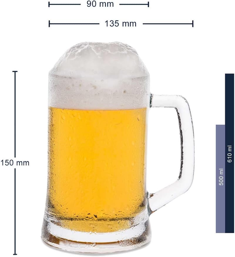 Personalisiertes Bierkrug-Geschenk für Patenonkel – 0,5 L