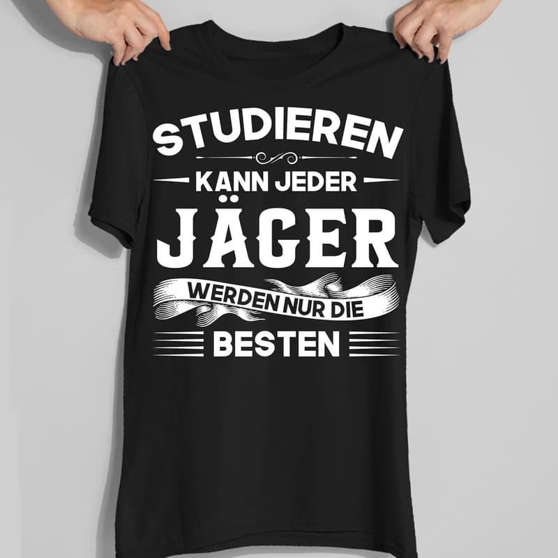 Jagd Shirt für Männer | Geschenk für Jäger zur Hirschjagd