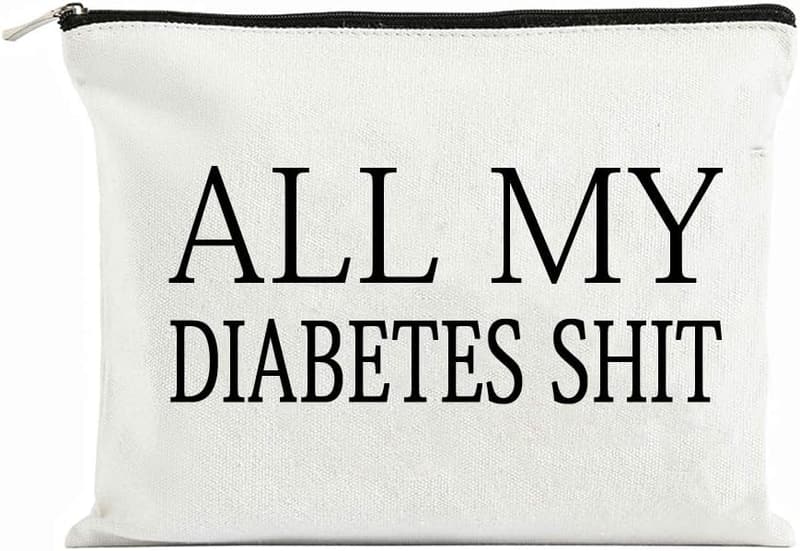 Personalisierte Notfalltasche für Diabetiker – Lustiges Geschenk für Paare