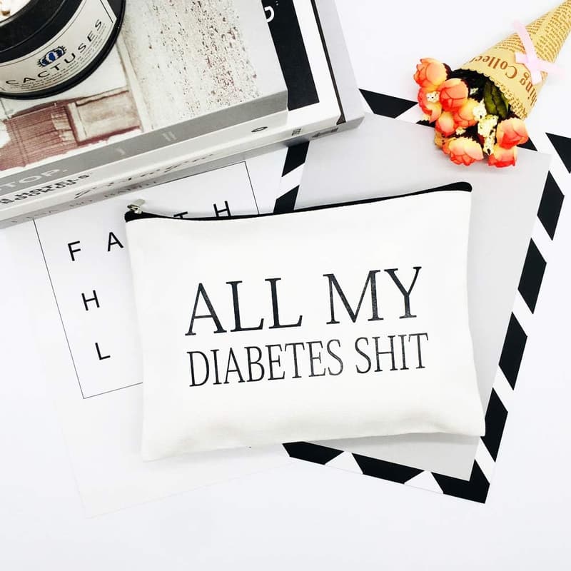 Personalisierte Notfalltasche für Diabetiker – Lustiges Geschenk für Paare