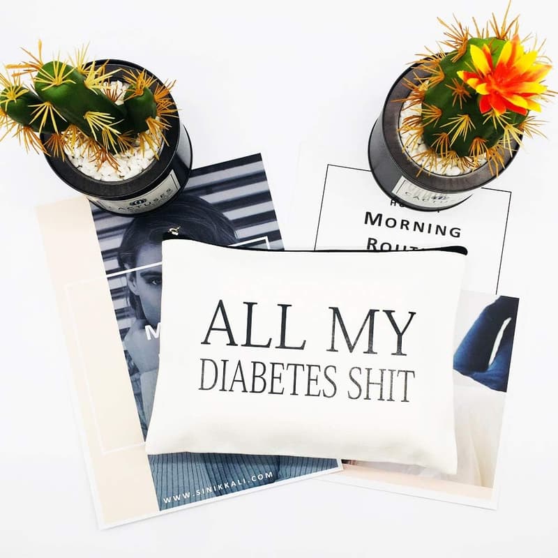 Personalisierte Notfalltasche für Diabetiker – Lustiges Geschenk für Paare