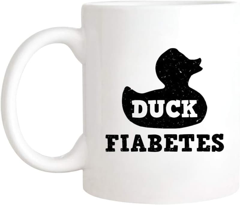 Diabetes-Aufklärung Kaffeebecher für Diabetiker – 330ml Keramiktasse