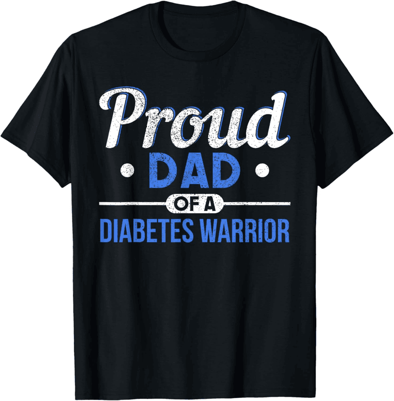 T-Shirt für Väter von Diabetes-Kriegern