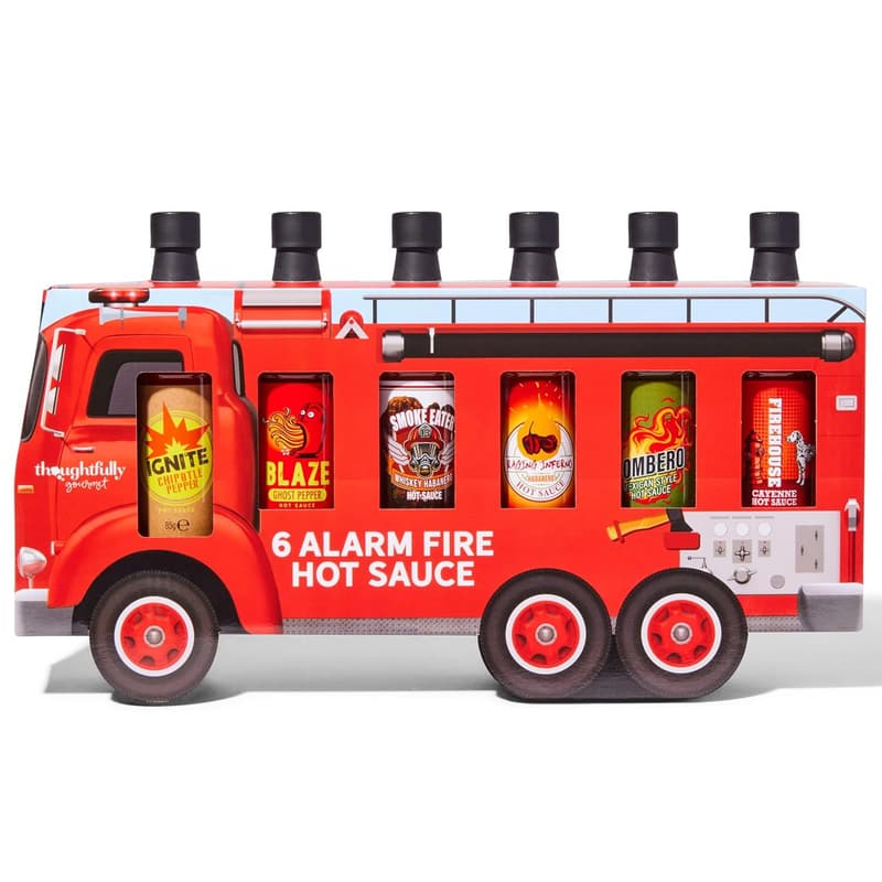 Scharfes Saucen Geschenkset mit Hot Ones Sauce für Männer