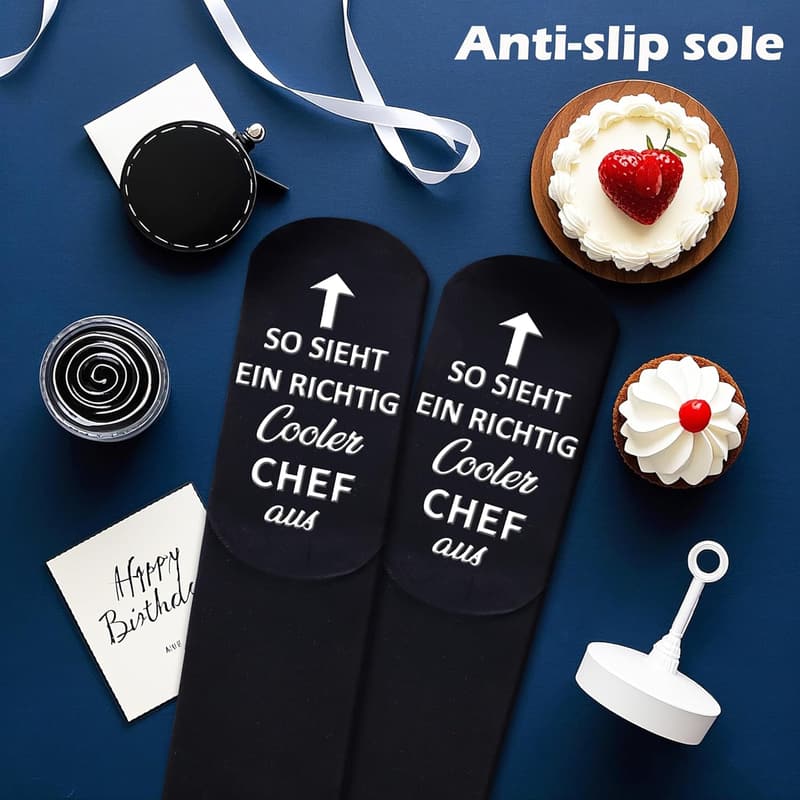Lustige Anti-Rutsch Socken für Männer – Valentinstagsgeschenk