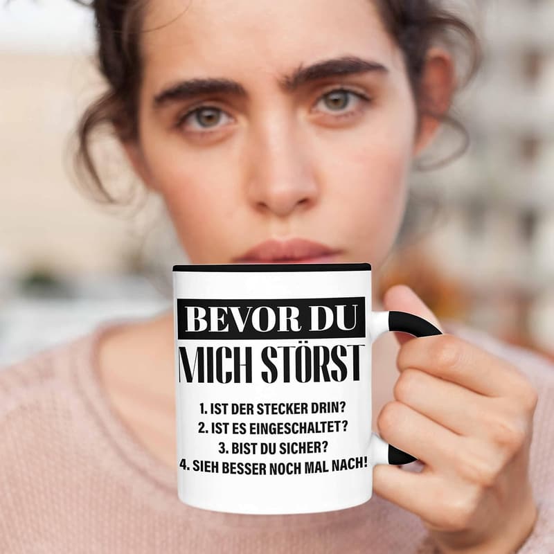 IT Techniker Tasse mit lustigem Spruch für Männer