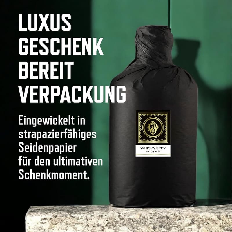 DIY Whisky Geschenkeset mit Eichenfass-Chips für Männer