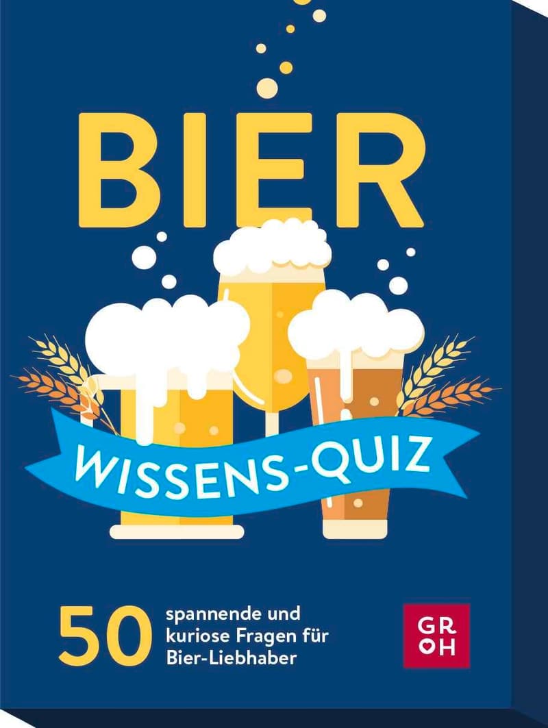 Bier-Wissens-Quiz für Bierliebhaber – 50 spannende Fragen im Kartenspiel-Format