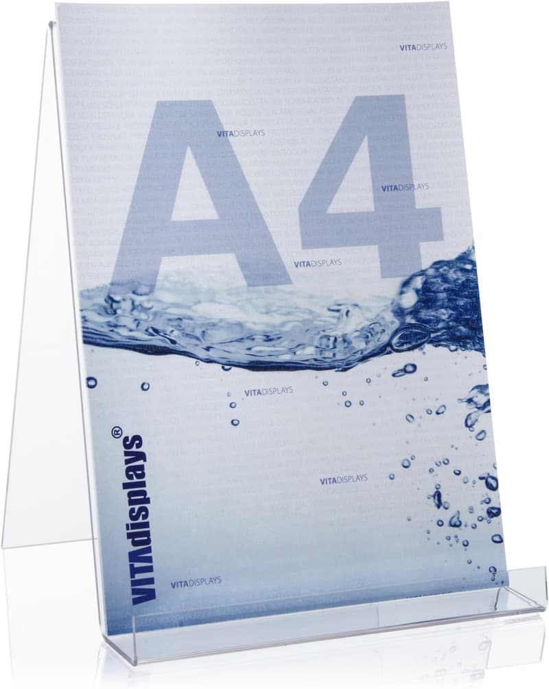 DIN A4 Buchstütze aus PLEXIGLAS® – Transparente Buchhalter